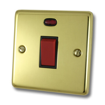 Polished Brass DP Switch