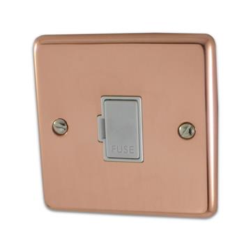 Contour Copper Unswitched Fused Spur (White Insert)