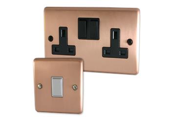 Contour Rose Gold Sockets and Switches-Rose Gold Sockets and Switches