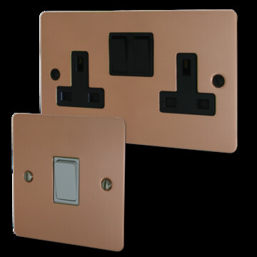 Flatline Bright Copper from G+H Electrical Accessories