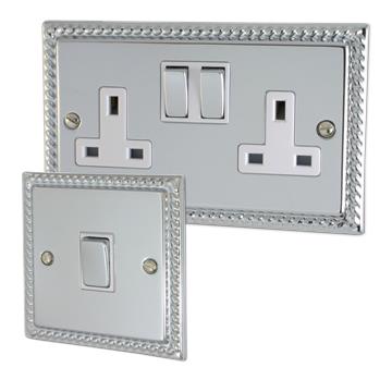 Monarch Polished Chrome Sockets and Switches