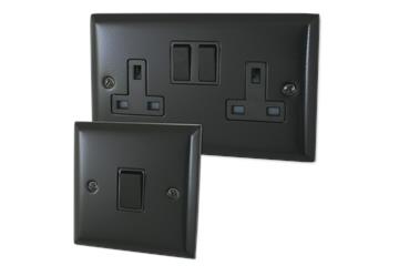 Spectrum Sockets and Switches-Spectrum Black Sockets and Switches