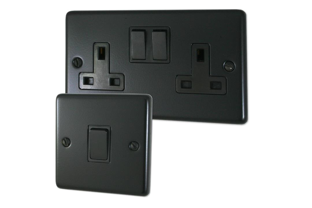 Black Sockets and Switches from G&H Electrical Accessories