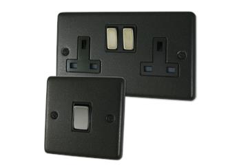 Contour Graphite Sockets and Switches