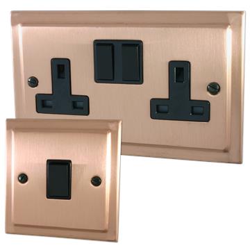 Trimline Rose Gold Sockets and Switches