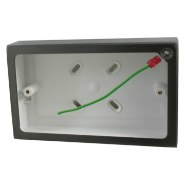 Double Black Bronze Pattress Box (32mm)