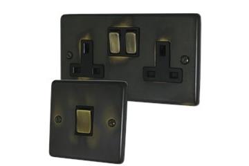 Contour Aged Sockets and Switches-contour aged Brass Sockets and Switches