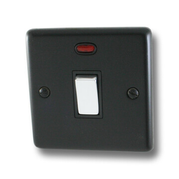 Contour Flat Black DP Switch (Chrome Switch)