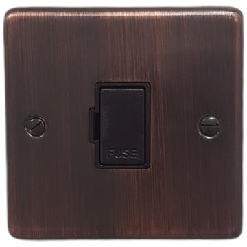 Contour Antique Copper Unswitched Fused Spur (Black Insert)
