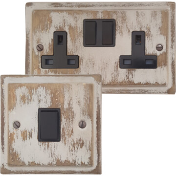 Dover Bronze Sockets and Switches