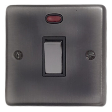 Contour Slate Effect DP Switch (Black Nickel Switch)