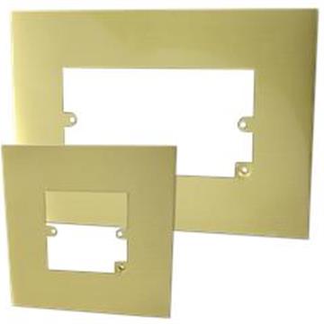 Satin Brass Finger Surrounds