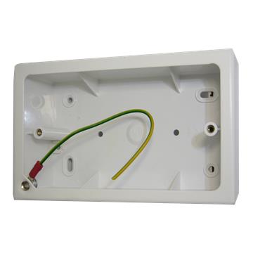 Double White Pattress Box (44mm)