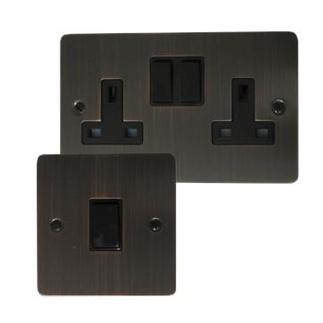 Flatline Antique Copper from G+H Electrical Accessories