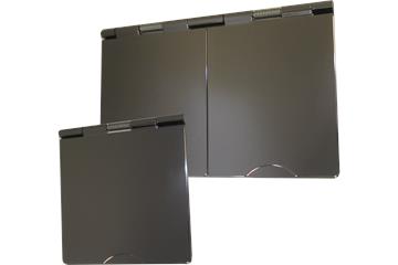 Black Nickel Floor Sockets and Pull Cords-Black Nickel Floor Sockets