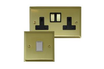Deco Satin Brass Sockets and Switches -DSB Caterory Image