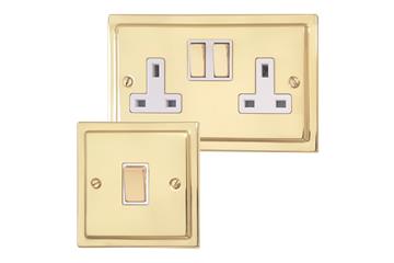 Trimline Unlacquered Sockets and Switches-TBUL CAT