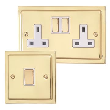 Trimline Unlacquered Sockets and Switches