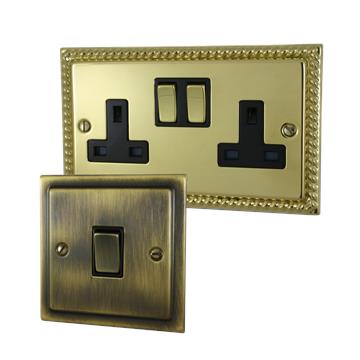 Brass Sockets and Switches