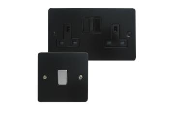 Flatline Black Sockets and Switches-FFB Category