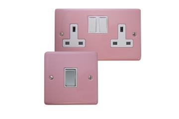 Contour Gloss Pink Sockets and Switches-Pink Category