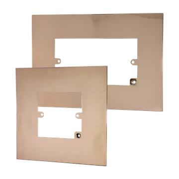 Bright Copper Surrounds from G+H Electrical Accessories