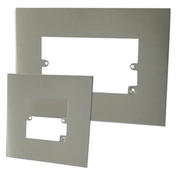 Brushed Steel Finger Surrounds
