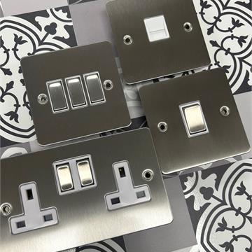 Flatline Brushed Steel