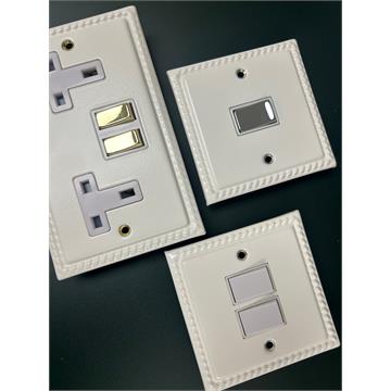 Monarch White Sockets and Switches