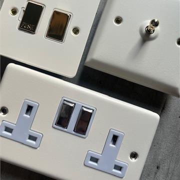 White Socket and Switches