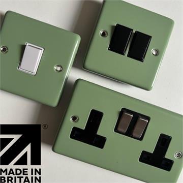 Sage Green Sockets and Switches