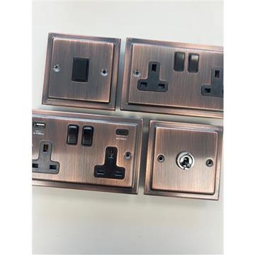 Trimline Antique Copper from G+H Electrical Accessories