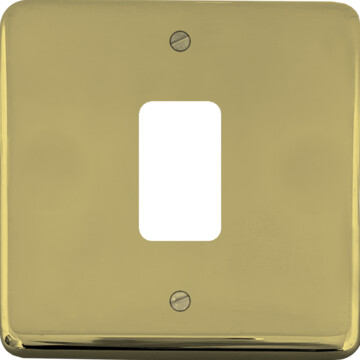 Brass Grid Switch (1 Gang)