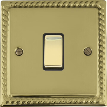 monarch polished brass intermediate switch front fc20825