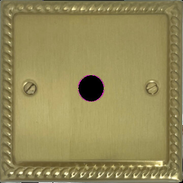 Monarch Satin Brass Toggle Switch (1 Gang)