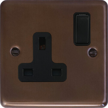 contour medium bronze single socket front fc20825
