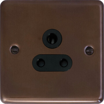contour medium bronze 5a 3 pin socket front fc20825