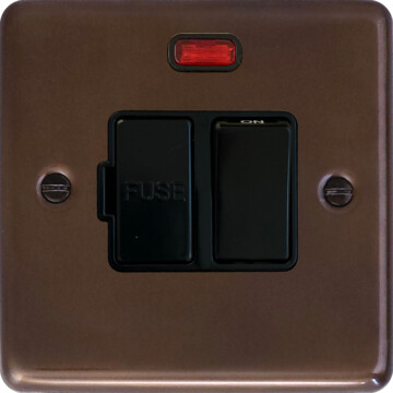 contour medium bronze switched fused spur with neon front fc20825