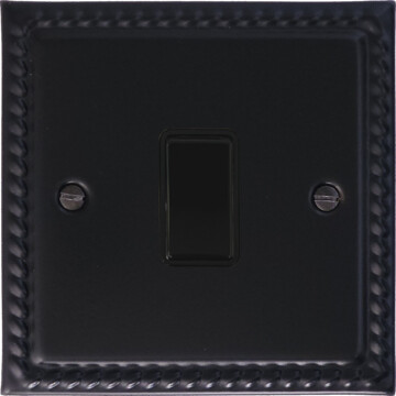 Monarch Flat Black DP Switch