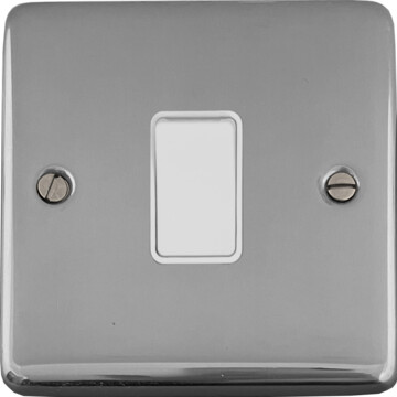 polished chrome intermediate switch (white switch) front fc20825