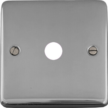contour polished chrome toggle grid plate (1 gang) front fc20825