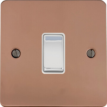 flat copper intermediate switch (chrome switch) front fc20825