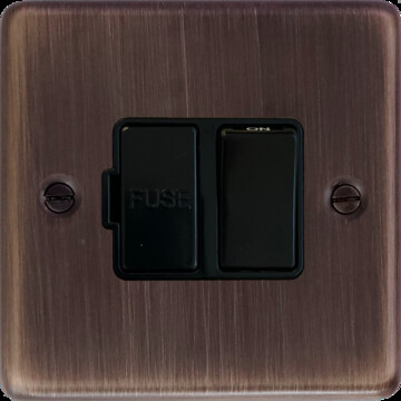 Contour Antique Copper Switched Fused Spur (Black Switch)