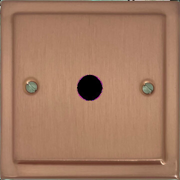 Trimline Rose Gold Toggle Switch (1 Gang)