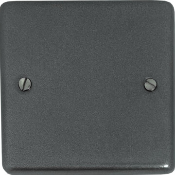 contour pewter single blank plate front fc20825
