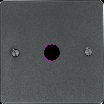 Flat Pewter Toggle Switch (1 Gang)