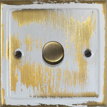 dover bronze led dimmer (1 gang) front fc20825