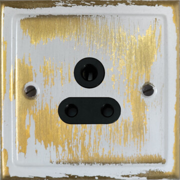 dover bronze 5a 3 pin socket front fc20825