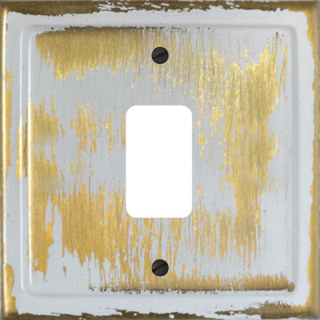 dover bronze grid plate (1 gang) front fc20825