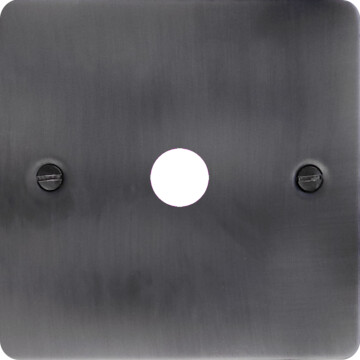 flat slate effect toggle grid plate (1 gang) front fc20825